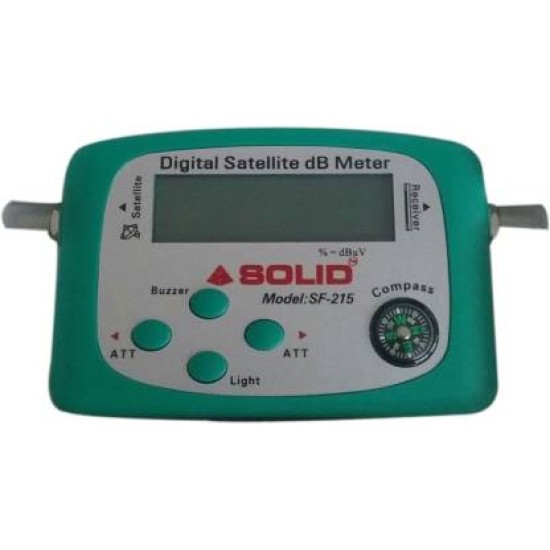 Solid SF-215 Digital Satellite Signal dB Measurement Meter