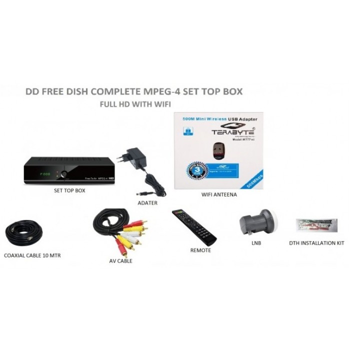 Dd free dish set top box price