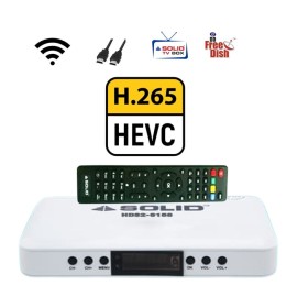 SOLID 6156 S2 H.265 8Bits Free-to-Air Full HD Set-Top Box