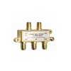 4 Way TV STB splitter Frequency Range 5-2400 MHz