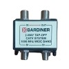 Gardiner 2-Way Tap Off 1000 MHz Wide Band Splitter for Cable TV System