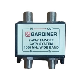 Gardiner 2-Way Tap Off 1000 MHz Wide Band Splitter for Cable TV System