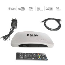 Full HD Lifetime FREE FTA TV Channels, Full HD / DVB-S2, MPEG-4 Set-Top Box with HDMI Cable