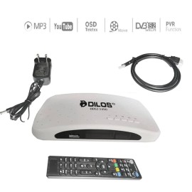 Full HD Lifetime FREE FTA TV Channels, Full HD / DVB-S2, MPEG-4 Set-Top Box with HDMI Cable