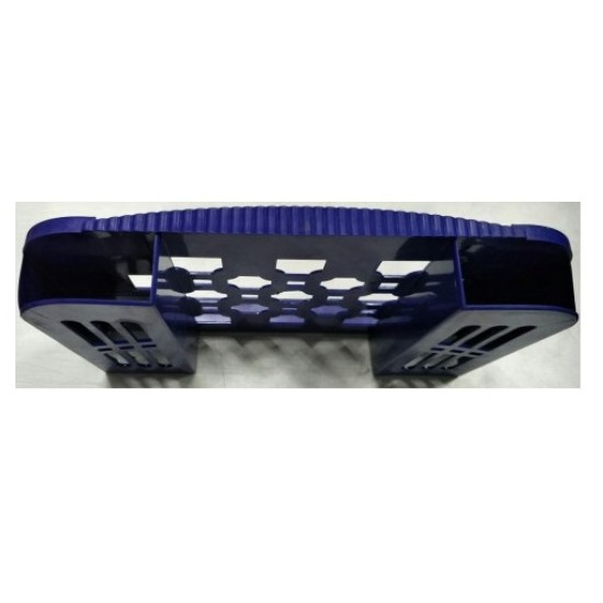 Set Top Box Stand with Double Remote Holder (Blue)