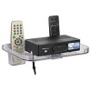 Set Top Box Stand with Double Remote Holder