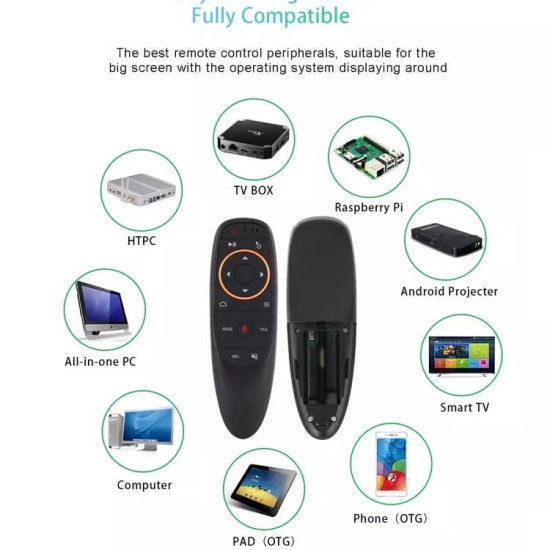 4in1 Smart TV / Android TV Box 2.4GHz Air Mouse Remote