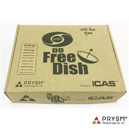 DD Free Dish i-CAS enabled MPEG-4 SD Set-Top Box (Approved by Prasar Bharati)