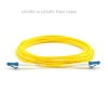 10M - LC/UPC to LC/UPC Simplex Fiber Optic Patch Cable