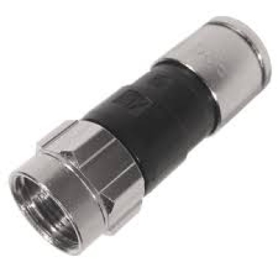 Nickel Compression Coax F Connector - RG6