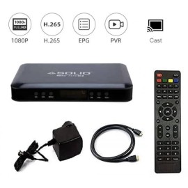 MPEG-4, Full HD 1080p, S2X, H.265 FTA Set-Top Box With Activation