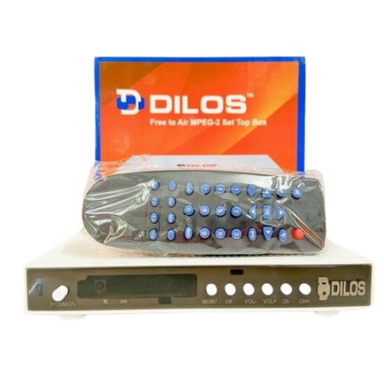 Dilos High Quality MPEG-2 Digita CRT TV Set-Top Box with FREE LNB