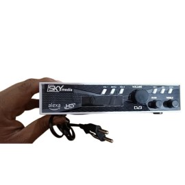 SkyMediaV8 MPEG-2 DVB-S Free TV Box with Audio Amplifier